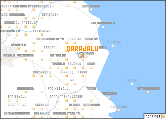 map of Qarājalū