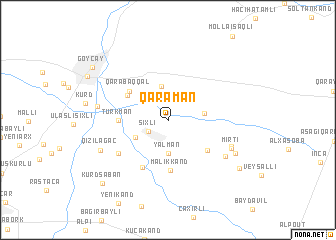 map of Qaraman