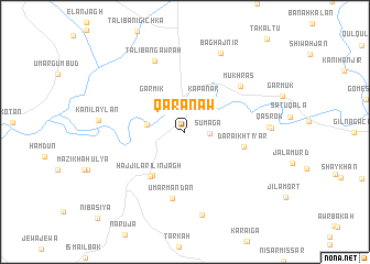 map of Qaranāw