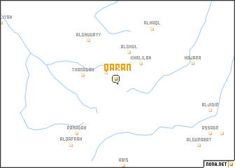 map of Qaran