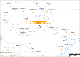 map of Qaraqoyunlu