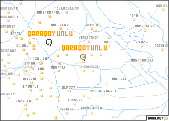 map of Qaraqoyunlu