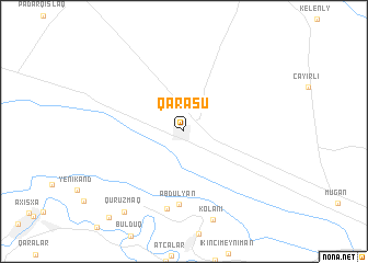 map of Qarasu