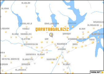 map of Qārat ‘Abd al ‘Azīz