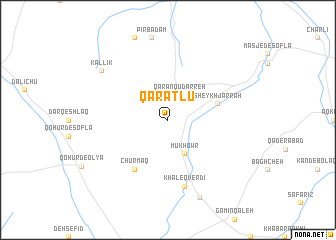 map of Qarātlū