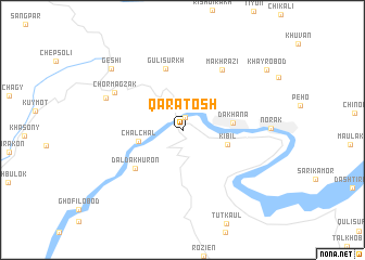 map of Qaratosh