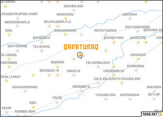 map of Qarāţūraq