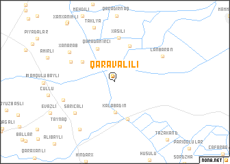 map of Qaravǝlili