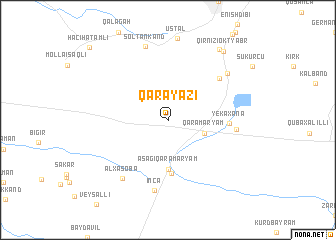 map of Qarayazı