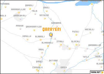 map of Qarayeri