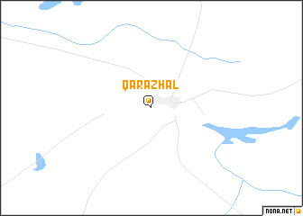 map of Qarazhal
