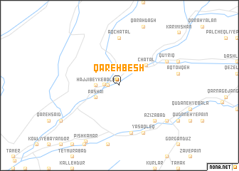 map of Qareh Besh