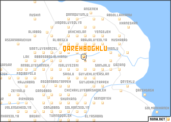 map of Qareh Boghlū