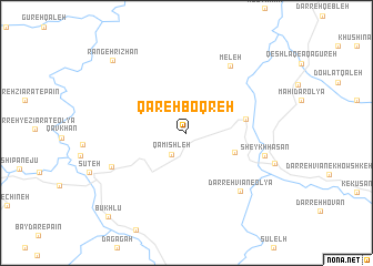 map of Qareh Boqreh