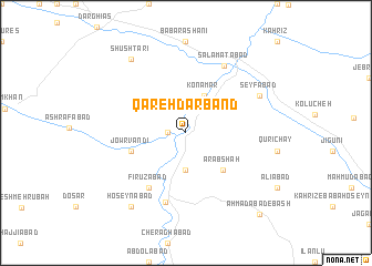 map of Qareh Darband