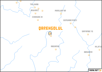 map of Qareh Golūl