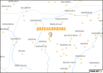 map of Qareh Kapanak