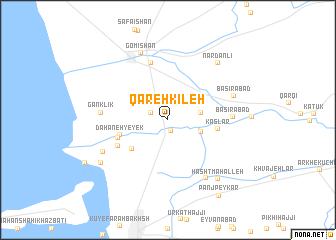 map of Qareh Kīleh