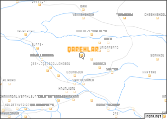 map of Qarehlar