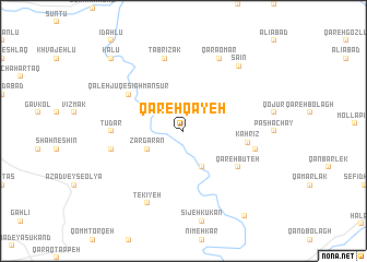 map of Qareh Qayeh