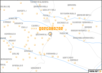 map of Qarğabazar