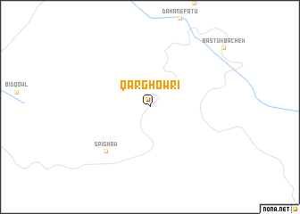map of Qarghowrī
