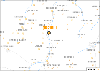 map of Qǝribli