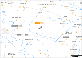 map of Qǝribli