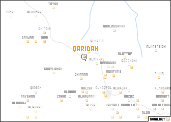 map of Qarīḑah