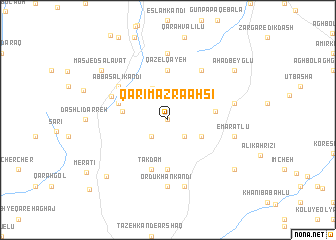 map of Qārī Mazra‘ahsī