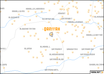 map of Qarīyah