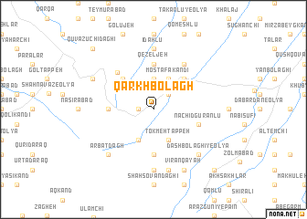 map of Qarkh Bolāgh