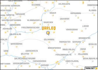 map of Qārleq