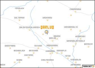 map of Qarlūq