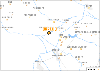 map of Qarluq