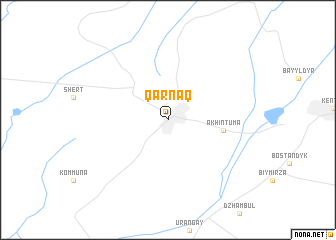 map of Qarnaq