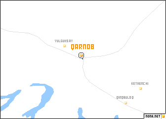 map of Qarnob