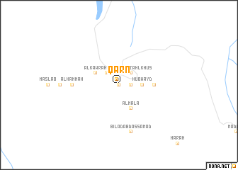 map of Qarn