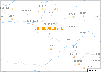 map of Qarovulüstü
