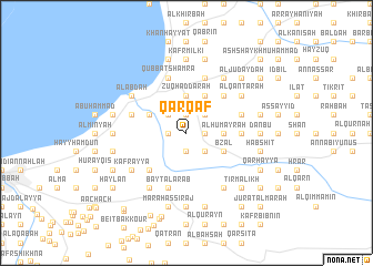 map of Qarqaf