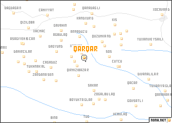 map of Qarqar