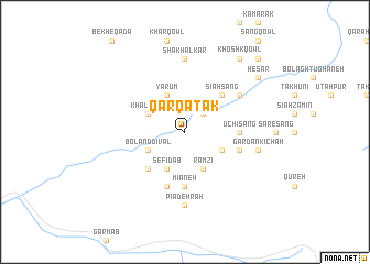 map of Qarqatak