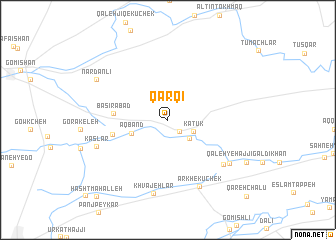 map of Qārqī