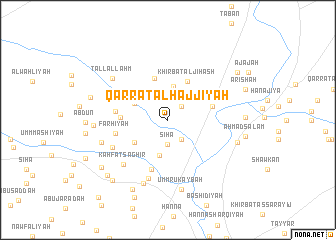 map of Qārrat al Ḩajjīyah