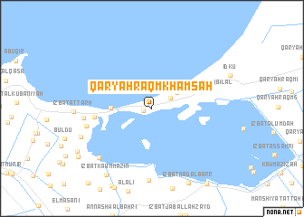 map of Qaryah Raqm Khamsah