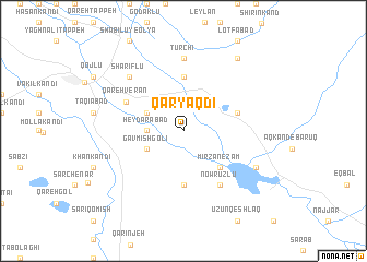 map of Qāryāqdī