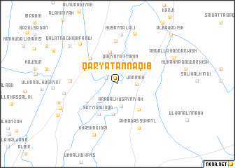 map of Qaryat an Naqīb
