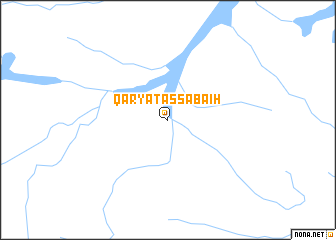 map of Qaryat aş Şabāʼiḩ