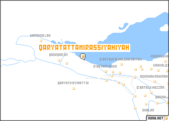 map of Qaryat at Ta‘mīr as Siyāḩīyah