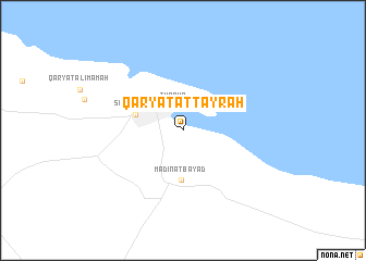 map of Qaryat aţ Ţayrah